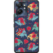Чохол BoxFace Blackview Color 8 Flying Elephants