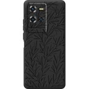 Чорний чохол BoxFace Oukitel WP50 Leaves