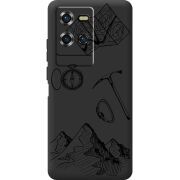 Чорний чохол BoxFace Oukitel WP50 Mountains