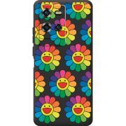 Прозорий чохол BoxFace Oukitel WP50 Hippie Flowers