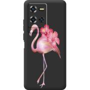 Прозорий чохол BoxFace Oukitel WP50 Floral Flamingo
