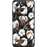 Прозорий чохол BoxFace Oukitel WP50 Cotton flowers