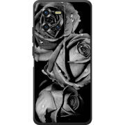 Чохол BoxFace Oukitel WP50 Black and White Roses