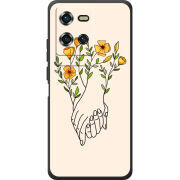 Чохол BoxFace Oukitel WP50 Flower Hands