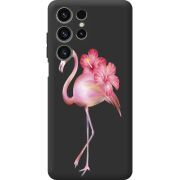 Прозорий чохол BoxFace Oukitel C1 Floral Flamingo
