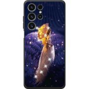 Чохол зі стразами Oukitel C1 Girl with Umbrella