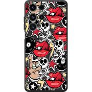 Чорний чохол BoxFace Oukitel C1 Rock Graffiti