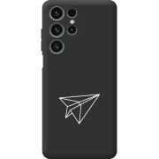 Чорний чохол BoxFace Oukitel C1 Paper Plane