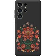 Чорний чохол BoxFace Oukitel C1 Ukrainian Ornament