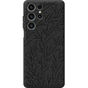 Чорний чохол BoxFace Oukitel C1 Leaves