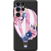 Чохол зі стразами Oukitel C1 Pro Pink Air Baloon