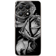 Чохол BoxFace Xiaomi 15T Black and White Roses