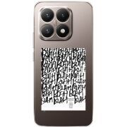 Прозорий чохол BoxFace Xiaomi 15T Blah Blah