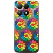 Прозорий чохол BoxFace Xiaomi 15T Hippie Flowers