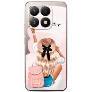 Прозорий чохол BoxFace Xiaomi 15T Travel Girl
