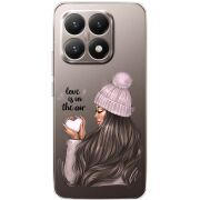 Прозорий чохол BoxFace Xiaomi 15T love is in the air