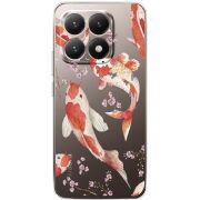 Прозорий чохол BoxFace Xiaomi 15T Japanese Koi Fish