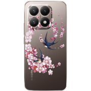 Чохол зі стразами Xiaomi 15T Swallows and Bloom