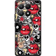 Чорний чохол BoxFace Xiaomi 15T Rock Graffiti