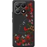 Чорний чохол BoxFace Xiaomi 15T 3D Ukrainian Muse