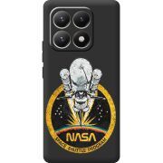 Чорний чохол BoxFace Xiaomi 15T NASA Spaceship
