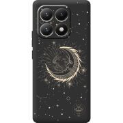 Чорний чохол BoxFace Xiaomi 15T Moon