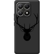 Чорний чохол BoxFace Xiaomi 15T Deer