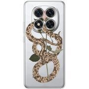 Прозорий чохол BoxFace Xiaomi Redmi Note 15 Pro Plus Glamor Snake