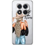 Прозорий чохол BoxFace Xiaomi Redmi Note 15 Pro Plus Follow Your Dreams