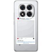 Прозорий чохол BoxFace Xiaomi Redmi Note 15 Pro Plus Insta