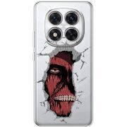 Прозорий чохол BoxFace Xiaomi Redmi Note 15 Pro Plus Нападение Титана