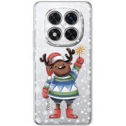 Прозорий чохол BoxFace Xiaomi Redmi Note 15 Pro Plus Christmas Deer with Snow