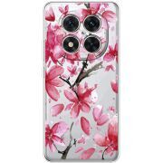 Прозорий чохол BoxFace Xiaomi Redmi Note 15 Pro Plus Pink Magnolia