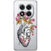 Чохол зі стразами Xiaomi Redmi Note 15 Pro Plus Heart