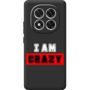 Чорний чохол BoxFace Xiaomi Redmi Note 15 Pro Plus I'm Crazy