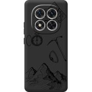 Чорний чохол BoxFace Xiaomi Redmi Note 15 Pro Plus Mountains