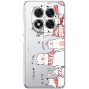 Прозорий чохол BoxFace Xiaomi Redmi Note 15 Pro 5G The Friendly Beasts