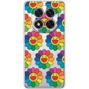 Прозорий чохол BoxFace Xiaomi Redmi Note 15 Pro 5G Hippie Flowers