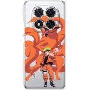 Прозорий чохол BoxFace Xiaomi Redmi Note 15 Pro 5G Naruto and Kurama