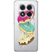 Прозорий чохол BoxFace Xiaomi Redmi Note 15 Pro 5G Donuts