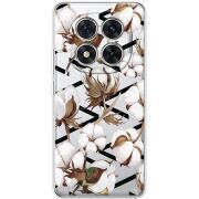 Прозорий чохол BoxFace Xiaomi Redmi Note 15 Pro 5G Cotton flowers