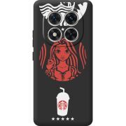 Чорний чохол BoxFace Xiaomi Redmi Note 15 Pro 5G RedWhite Coffee