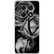 Чохол BoxFace Xiaomi Redmi Note 15 5G Black and White Roses