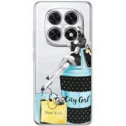 Прозорий чохол BoxFace Xiaomi Redmi Note 15 5G City Girl