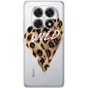 Прозорий чохол BoxFace Xiaomi Redmi Note 15 5G Wild Love