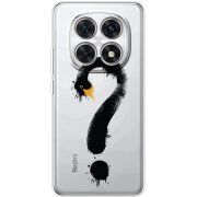 Прозорий чохол BoxFace Xiaomi Redmi Note 15 5G Swan question