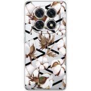 Прозорий чохол BoxFace Xiaomi Redmi Note 15 5G Cotton flowers