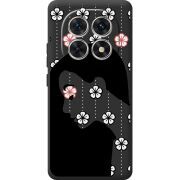 Чорний чохол BoxFace Xiaomi Redmi Note 15 5G Flower Hair