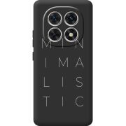 Чорний чохол BoxFace Xiaomi Redmi Note 15 5G Minimalistic