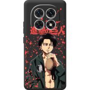 Чорний чохол BoxFace Xiaomi Redmi Note 15 5G Атака Титанов Леви